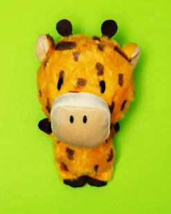 Tallulah the Giraffe Squeaky Ball Plush Dog Toy
