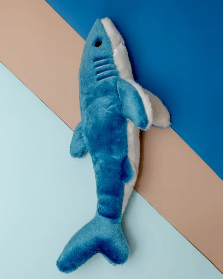 Tank the Shark Plush Squeaky Dog Toy