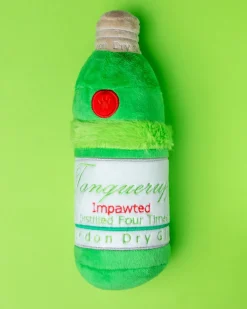 Tanqueruff Gin Squeaky Plush Dog Toy
