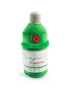 Tanqueruff Gin Squeaky Plush Dog Toy