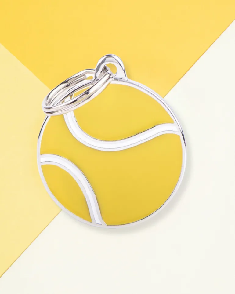 Tennis Baller Custom Pet ID Tag