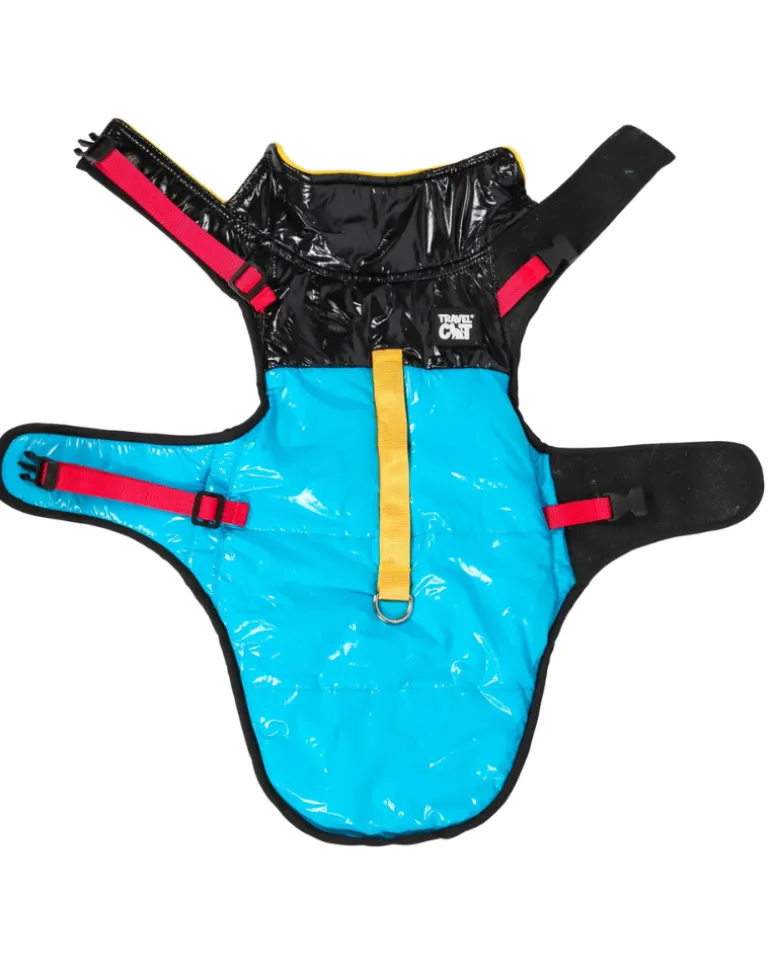 "The Catagonia" Water-Resistant Harness Puffer Jacket for Cats