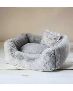 The Divine Dog Bed in Grey (Custom/Direct-Ship) (Made in the USA)