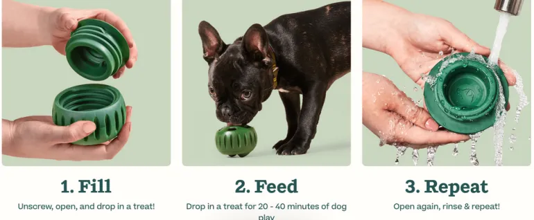 The Pupsicle Enrichment Dog Toy