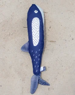 There She Blows Canvas Whale Dog Toy