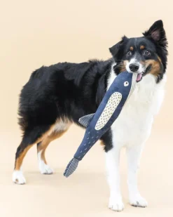 There She Blows Canvas Whale Dog Toy