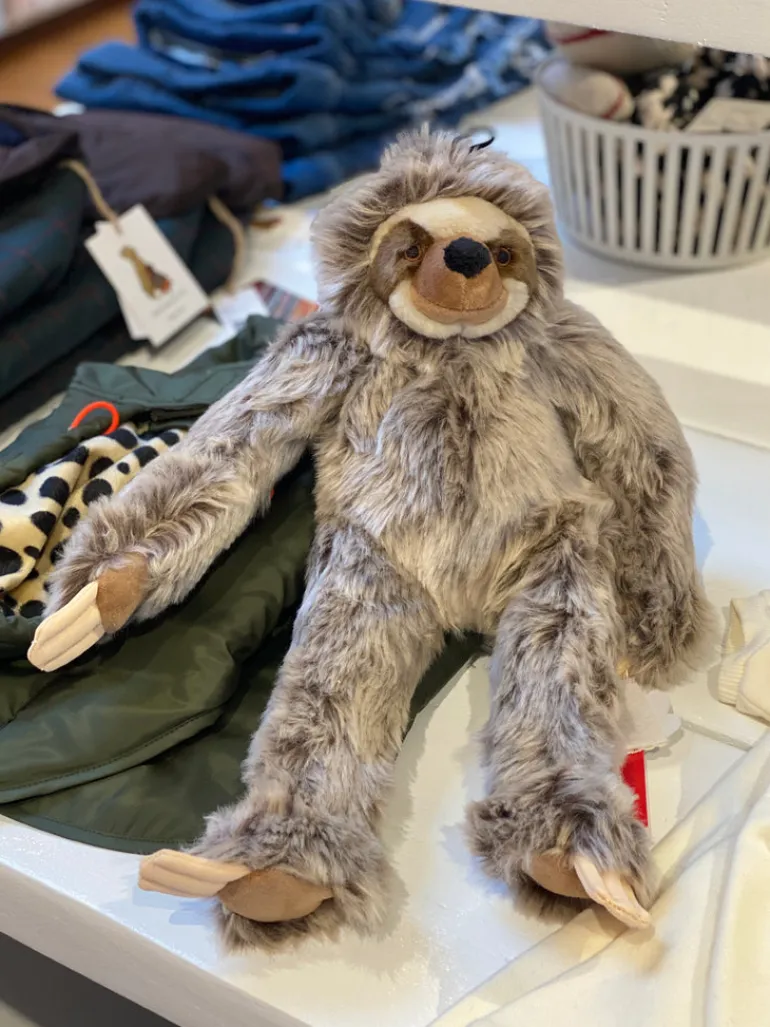 Tico the Sloth Squeaky Plush Dog Toy