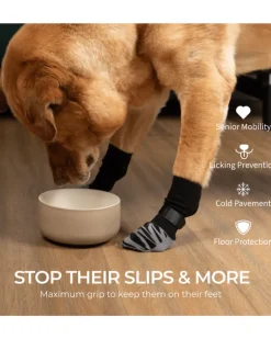 TigerToes Non-Slip Dog Socks