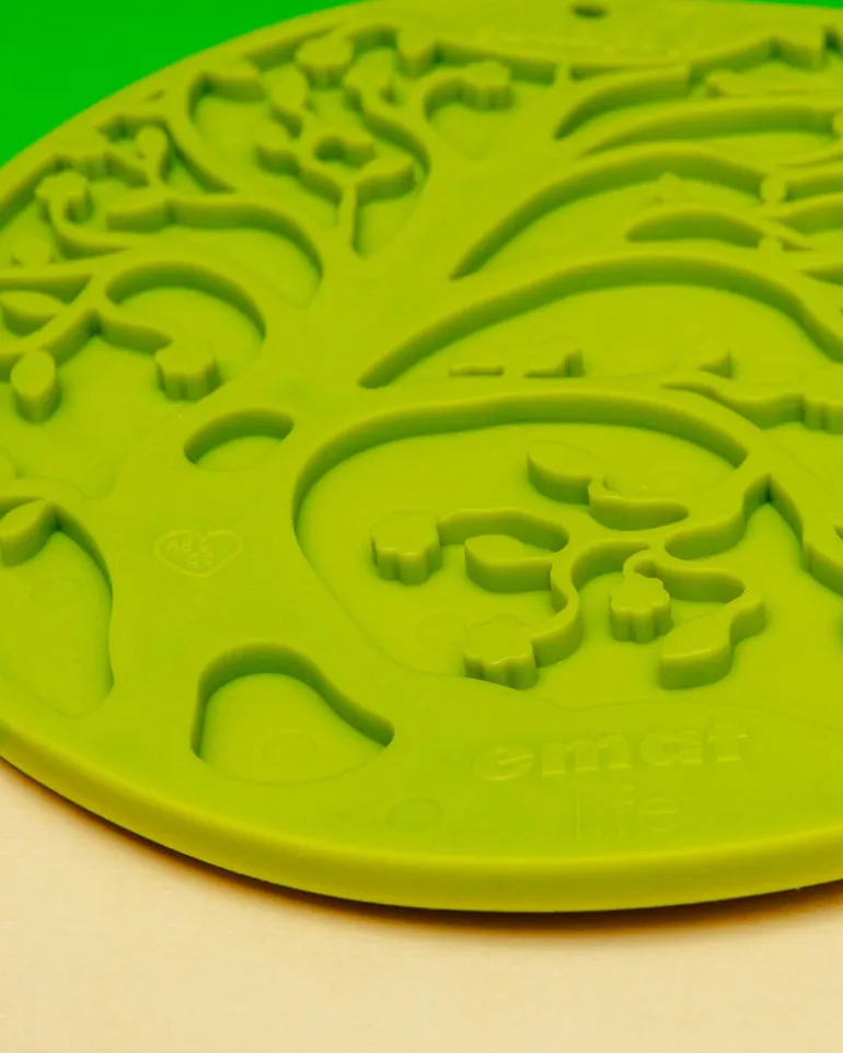 Tree of Life Enrichment Lick Mat with Suction Cups (Made in the USA)