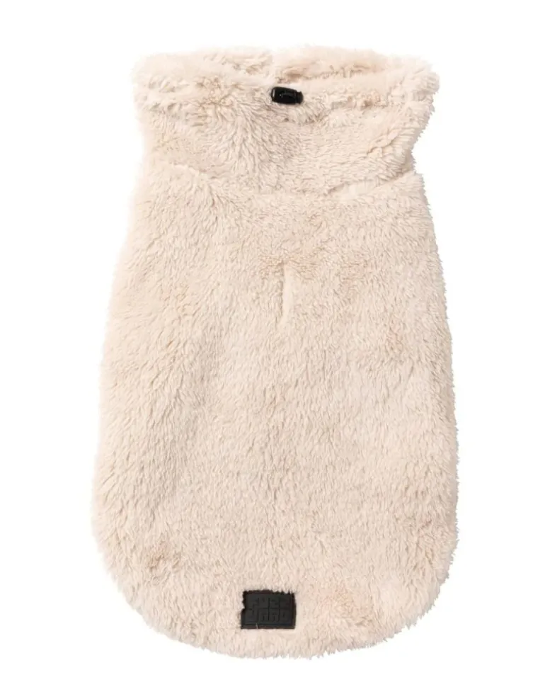 Turtle Teddy Dog Fleece in Beige