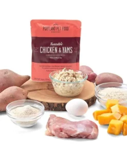 Tuxedo's Chicken & Yams Meal Pouch for Dogs (Made in the USA)
