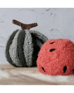 Watermelon Pop Snuffle Squeaky Plush Toy for Dogs