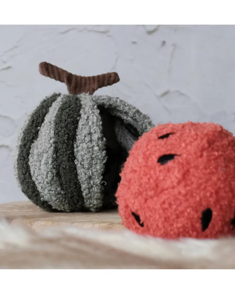 Watermelon Pop Snuffle Squeaky Plush Toy for Dogs