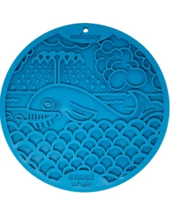 Whale Dog Lick Mat With Suction Cups (Made in the USA)