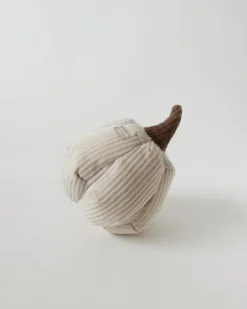 White Mini Pumpkin Snuffle Plush Toy for Dogs