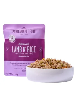 Winnie's Lamb N' Rice Meal Pouch for Dogs (Made in the USA)