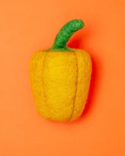 Wool Bell Pepper Dog Toy