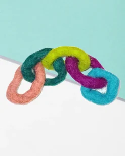 Wool Chain Link Cat Toy