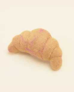 Wool Croissant Dog Toy