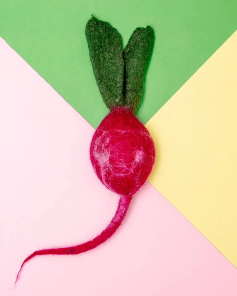 Wool Radish Dog Toy