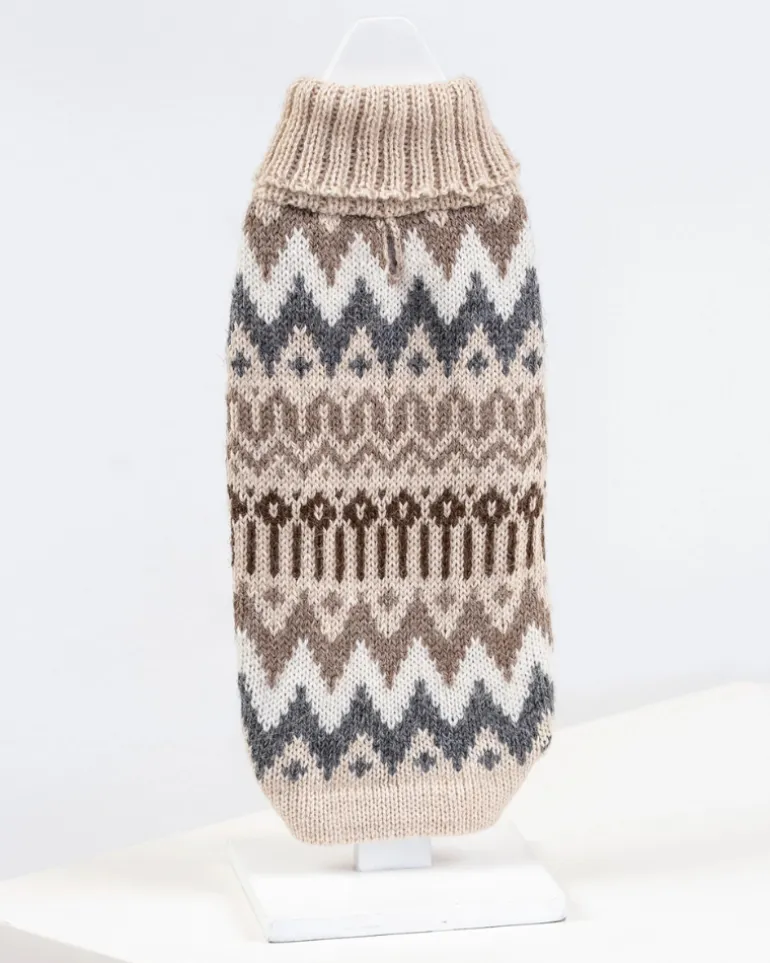 Wooly Winter Alpaca Dog Sweater