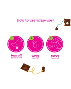 Wrap-Ups® Pill Wrapper for Dogs & Cats (Made in the USA)