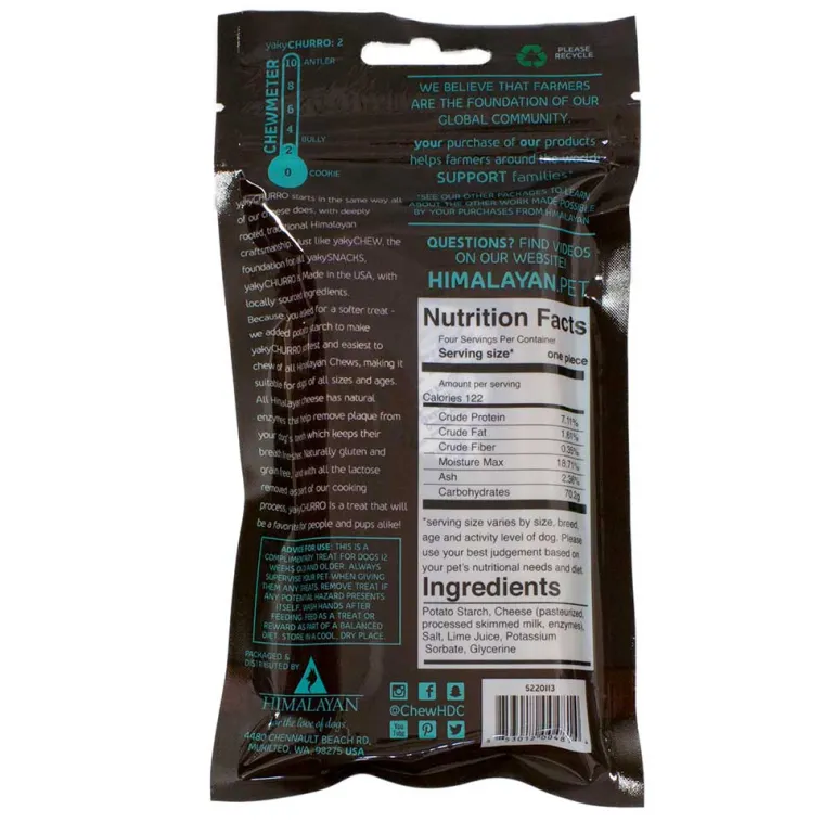 Yaky Churro Himalayan Dog Chew