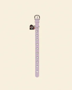 You Mean The World To Me Dog Collar in Lilac