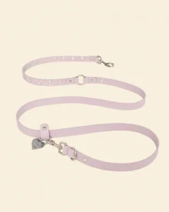 You Mean the World To Me Dog Leash in Lilac