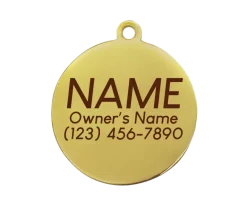 Zodiac ID Tag (Custom)
