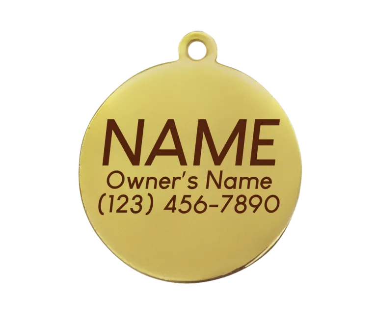 Zodiac ID Tag (Custom)