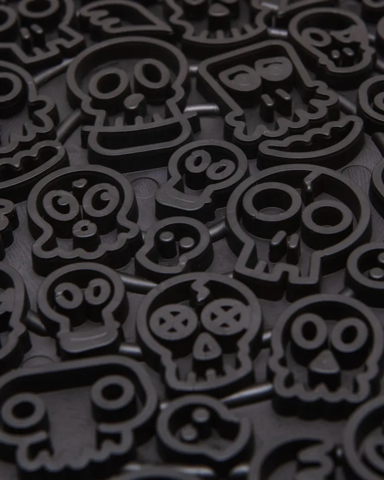 Zombies Dog Lick Mat in Black (Made in the USA)